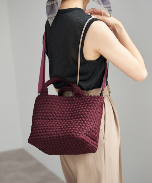 IENA(イエナ)の「NAGHEDI/ナゲディ St Barths small Tote トートバッグ SN03012LD(トートバッグ・レディース・ボルドー/ブラウン・FREE)」の11枚目の写真