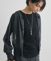 KATHARINE ROSS | 【PILLINI/ピリーニ】シアーZIPパーカー(パーカー)