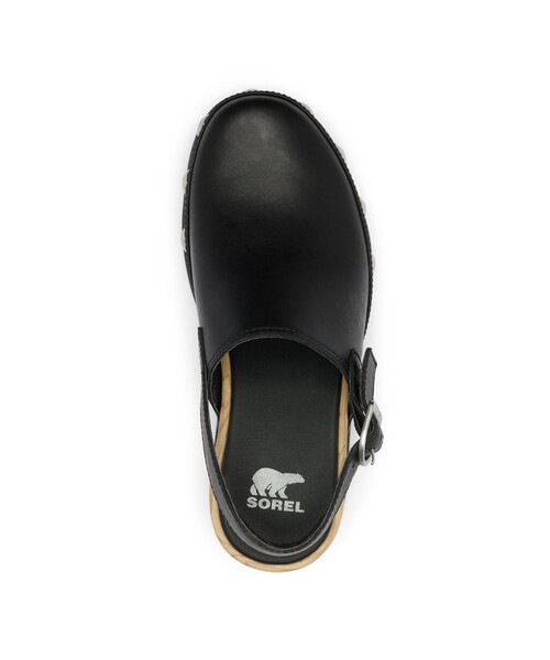 SOREL（ソレル）の「SOREL／ローミン クロッグ リベット クロッグサンダル 厚底／ソレル（サンダル・レディース・ブラック・25.5cm/23.0cm/22.5cm/26.0cm/23.5cm/24.0cm/25.0cm/24.5cm）」の4枚目の写真