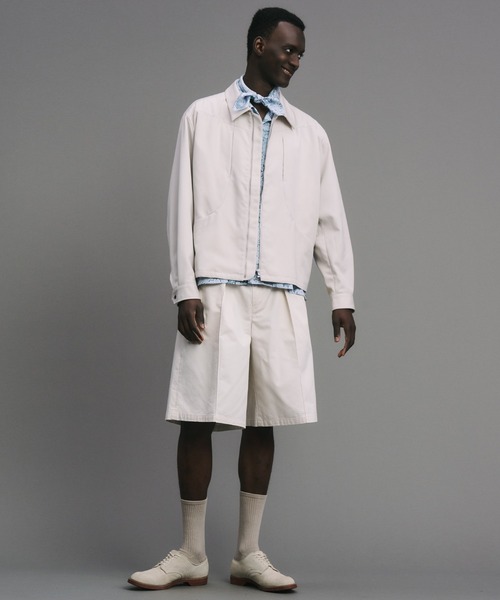 BAL（バル）の「COTTON TWILL OVER SIZED BERMUDA SHORT（その他パンツ・メンズ・ベージュ/チャコール/ブラック・2/1/3）」の13枚目の写真