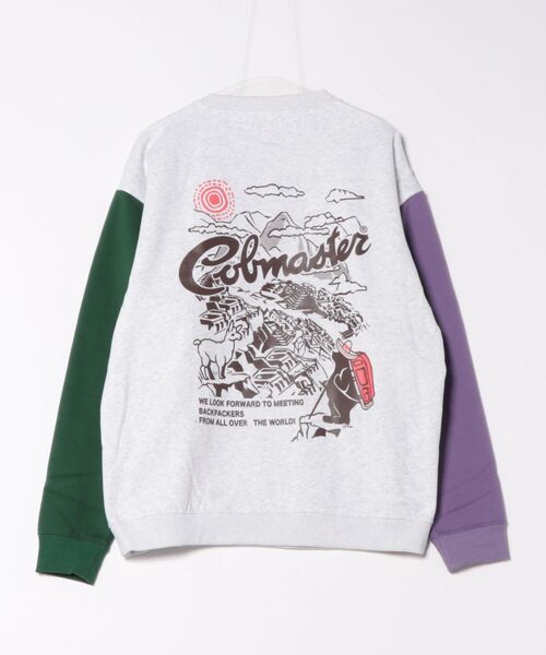 チチカカ（チチカカ）の「COBMASTER マチュピチュバックプリントプルオーバー（スウェット・メンズ・グリーン/その他1/ブラック・FREE）」の5枚目の写真