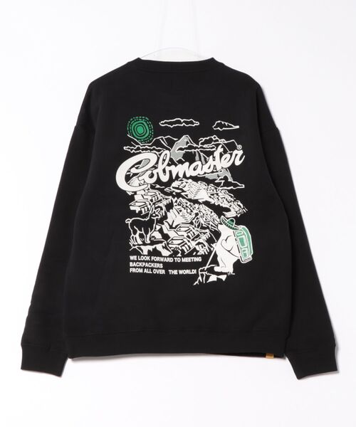 チチカカ（チチカカ）の「COBMASTER マチュピチュバックプリントプルオーバー（スウェット・メンズ・グリーン/その他1/ブラック・FREE）」の7枚目の写真