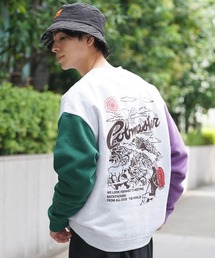 COBMASTER マチュピチュバックプリントプルオーバー