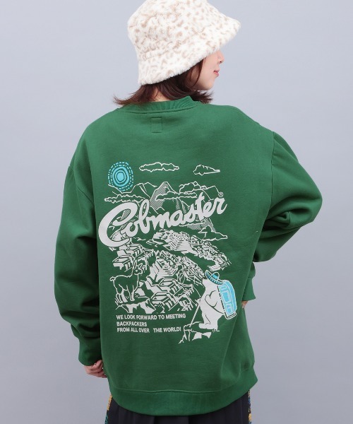 チチカカ（チチカカ）の「COBMASTER マチュピチュバックプリントプルオーバー（スウェット・メンズ・グリーン/その他1/ブラック・FREE）」の3枚目の写真