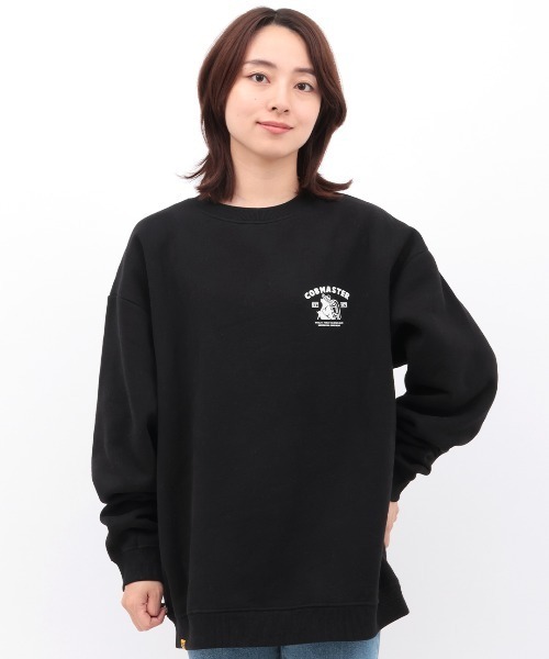 チチカカ（チチカカ）の「COBMASTER マチュピチュバックプリントプルオーバー（スウェット・メンズ・グリーン/その他1/ブラック・FREE）」の15枚目の写真