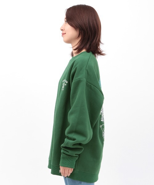 チチカカ（チチカカ）の「COBMASTER マチュピチュバックプリントプルオーバー（スウェット・メンズ・グリーン/その他1/ブラック・FREE）」の18枚目の写真