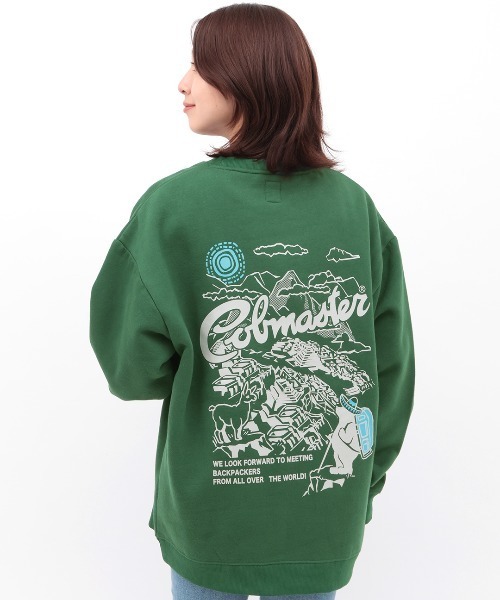 チチカカ（チチカカ）の「COBMASTER マチュピチュバックプリントプルオーバー（スウェット・メンズ・グリーン/その他1/ブラック・FREE）」の20枚目の写真