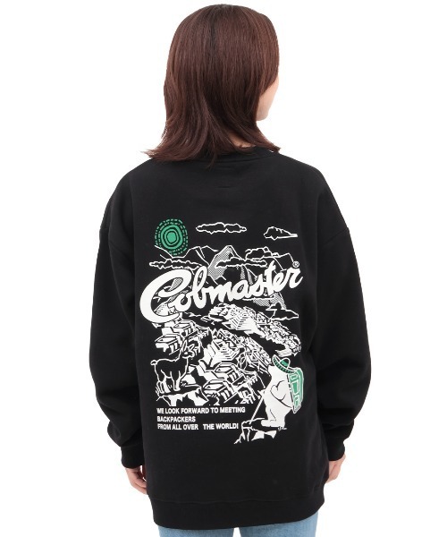 チチカカ（チチカカ）の「COBMASTER マチュピチュバックプリントプルオーバー（スウェット・メンズ・グリーン/その他1/ブラック・FREE）」の19枚目の写真