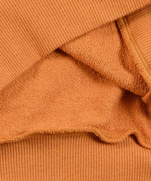 MARKEY'S（マーキーズ）の「カラーテープスウェット（スウェット・キッズ・オフホワイト/杢グレー/オレンジ/モスグリーン・80/90/95/100/110/120/130/140/150）」の13枚目の写真