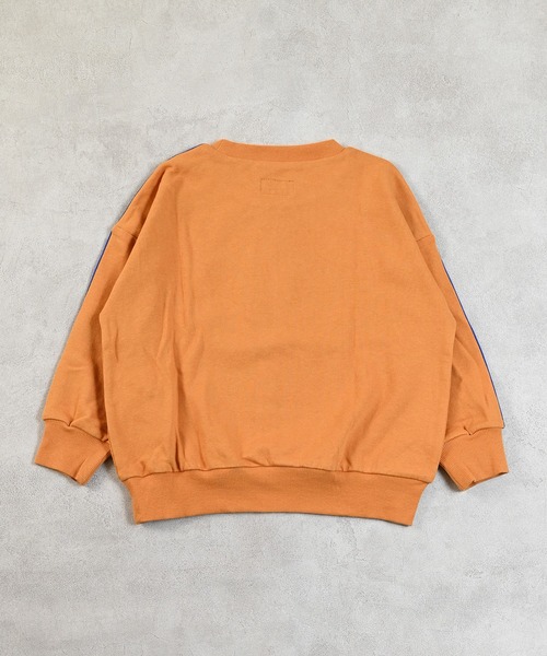 MARKEY'S（マーキーズ）の「カラーテープスウェット（スウェット・キッズ・オフホワイト/杢グレー/オレンジ/モスグリーン・80/90/95/100/110/120/130/140/150）」の16枚目の写真