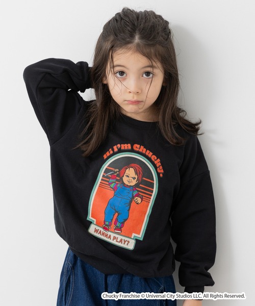 チャッキー〉プリント 裏毛トレーナー（スウェット）｜JAM & LINK