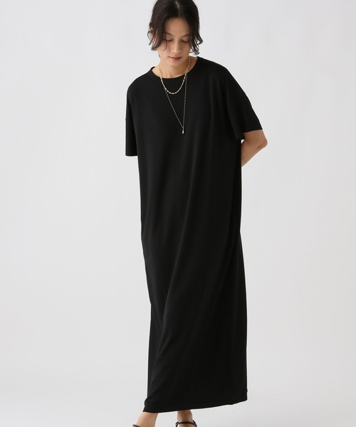 セール】ひやっとタッチ半袖ワンピース/590109（ワンピース）｜Elura