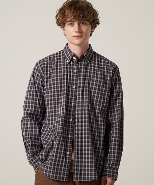 Eddie Bauer（エディーバウアー）の「タイドゥランズ 長袖 シャツ（シャツ/ブラウス・メンズ・ダークグリーン系/ホワイト系/ブラック系/ベージュ系/ワイン系/サックスブルー系/ネイビー系/グレー系/レッド系/スカイブルー系/オレンジ系/ライトグレー系・XL/L/M/S/XXL）」の2枚目の写真