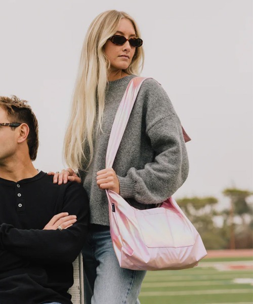 THREAD(スレッド)の「THREAD/スレッド ショルダーバッグ METALLIC SLOUCHY BAG SB-BTS25-01(ショルダーバッグ・レディース・ライトピンク/ピンク/サーモンピンク・ONE)」の20枚目の写真