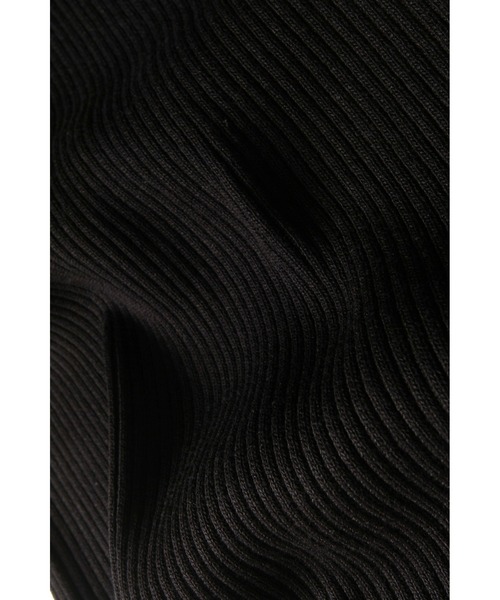 &. NOSTALGIA（アンドドットノスタルジア）の「【ZOZO限定】配色ニットポロ（ニット/セーター・レディース・ブラウン/アイボリー/ブラック/グレー・M）」の9枚目の写真