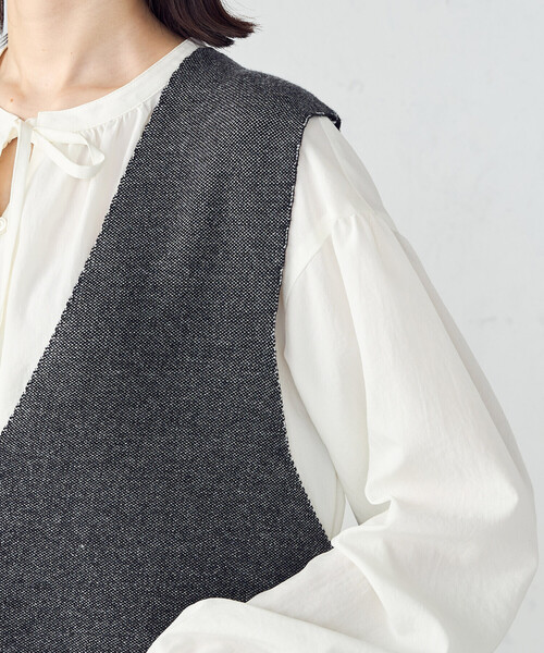 セール】Vネック ニットワンピース（ワンピース）｜COMME CA ISM