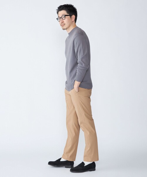 SHIPS（シップス）の「SHIPS: 〈手洗い可能〉ノープリーツ ツイル 4WAY ストレッチ パンツ（その他パンツ・メンズ・ダークグレー/コバルトブルー/ベージュ・29/31/33/30/32/34）」の8枚目の写真