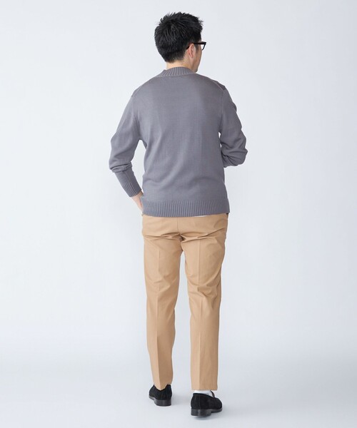 SHIPS（シップス）の「SHIPS: 〈手洗い可能〉ノープリーツ ツイル 4WAY ストレッチ パンツ（その他パンツ・メンズ・ダークグレー/コバルトブルー/ベージュ・29/31/33/30/32/34）」の9枚目の写真