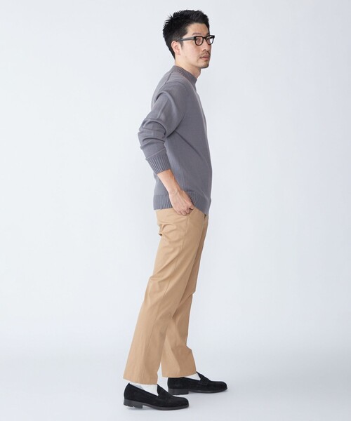 SHIPS（シップス）の「SHIPS: 〈手洗い可能〉ノープリーツ ツイル 4WAY ストレッチ パンツ（その他パンツ・メンズ・ダークグレー/コバルトブルー/ベージュ・29/31/33/30/32/34）」の10枚目の写真