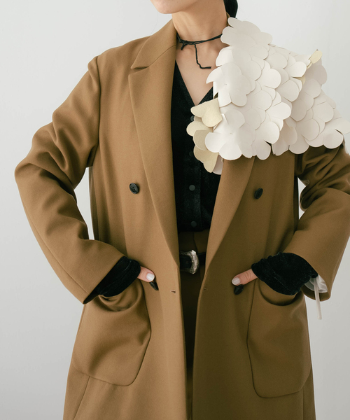 WEB限定】IENA LA BOUCLE 強撚サージテーラードジャケット（テーラード