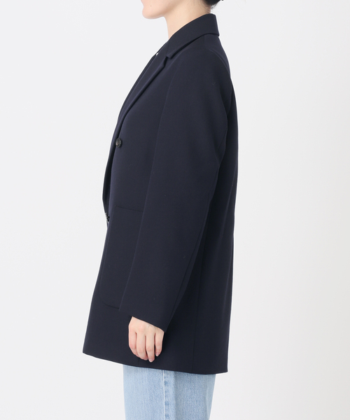 IENA LA BOUCLE(イエナラブークル)の「【WEB限定】IENA LA BOUCLE 強撚サージテーラードジャケット(テーラードジャケット・レディース・ネイビー/キャメル・FREE)」の6枚目の写真