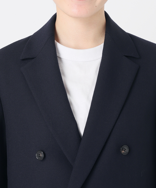 IENA LA BOUCLE(イエナラブークル)の「【WEB限定】IENA LA BOUCLE 強撚サージテーラードジャケット(テーラードジャケット・レディース・ネイビー/キャメル・FREE)」の8枚目の写真