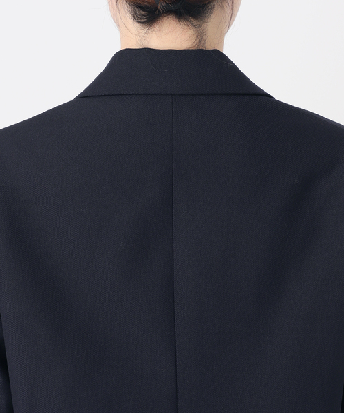 IENA LA BOUCLE(イエナラブークル)の「【WEB限定】IENA LA BOUCLE 強撚サージテーラードジャケット(テーラードジャケット・レディース・ネイビー/キャメル・FREE)」の9枚目の写真