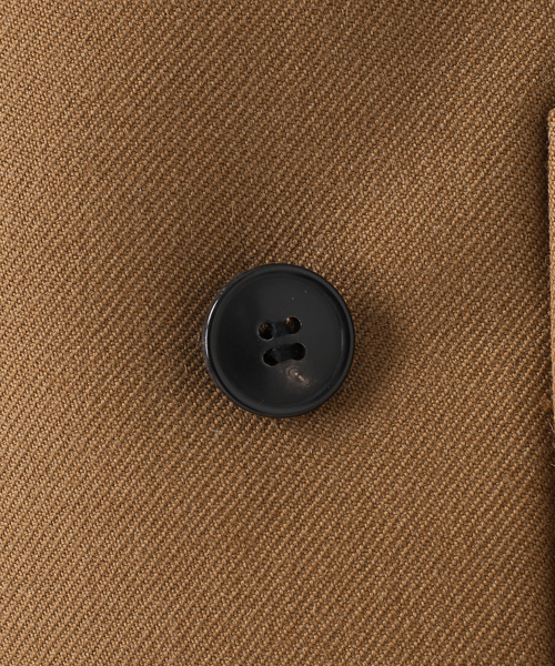 IENA LA BOUCLE(イエナラブークル)の「【WEB限定】IENA LA BOUCLE 強撚サージテーラードジャケット(テーラードジャケット・レディース・ネイビー/キャメル・FREE)」の21枚目の写真