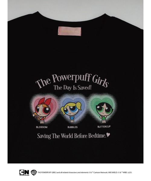MORE self LOVE(モアセルフラブ)の「【THE POWERPUFF GIRLS】パジャマガールズTEE(Tシャツ/カットソー・レディース・ホワイト/ピンク/ブラック・FREE)」の4枚目の写真