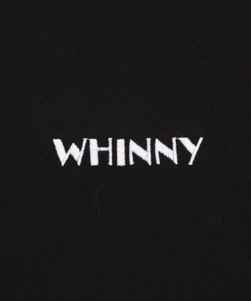 Whinny（ホワイニー）の「Whinny/転がり系闇うさロンT（Tシャツ/カットソー・レディース・サックスブルー/ブラック/ホワイト・FREE）」の17枚目の写真