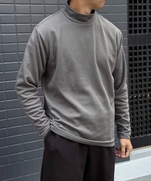 IKKA LOUNGE（イッカラウンジ）の「ポンチモックネックロンT（Tシャツ/カットソー）」