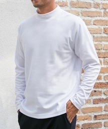 IKKA LOUNGE（イッカラウンジ）の「ポンチモックネックロンT（Tシャツ/カットソー）」