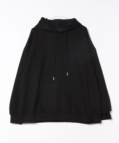 Lace Ladies(レースレディース)の「ソリッドカラー オーバーサイズ 長袖 スウェット パーカー(スウェット・レディース・ベージュ/ホワイト/ブラック/グレー/ネイビー・FREE)」の8枚目の写真