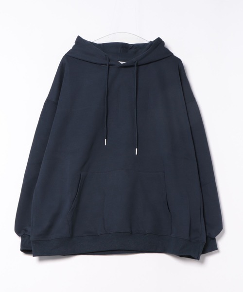 Lace Ladies(レースレディース)の「ソリッドカラー オーバーサイズ 長袖 スウェット パーカー(スウェット・レディース・ベージュ/ホワイト/ブラック/グレー/ネイビー・FREE)」の10枚目の写真