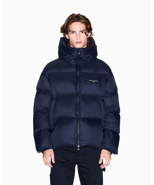 A|X アルマーニ エクスチェンジ】リサイクルナイロン カラー