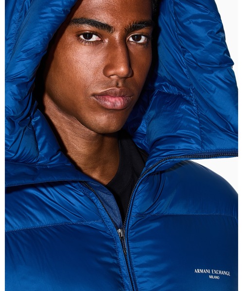 A|X アルマーニ エクスチェンジ】リサイクルナイロン カラー