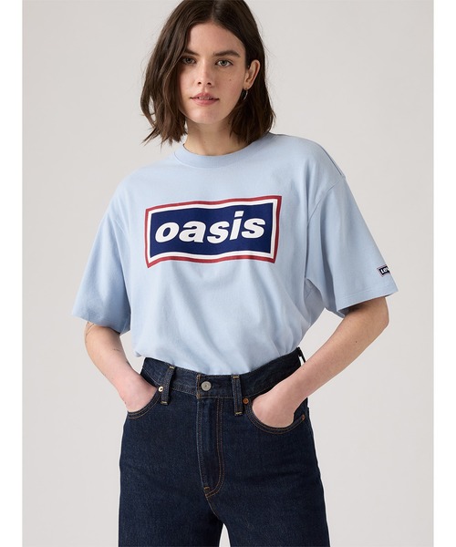 Levi’s リーバイス LEVI’S(R) x OASIS LOGO Tシャツ Levi's/リーバイス LEVI'S(R) x OASIS LOGO Tシャツ（Tシャツ