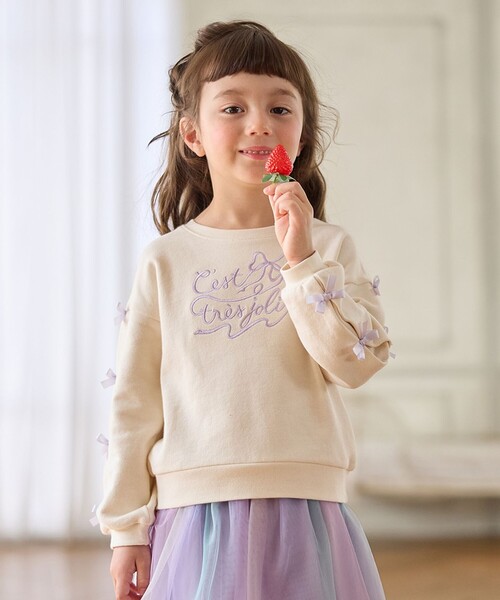 セール】袖リボン トレーナー（スウェット）｜ANY（エニィ）の