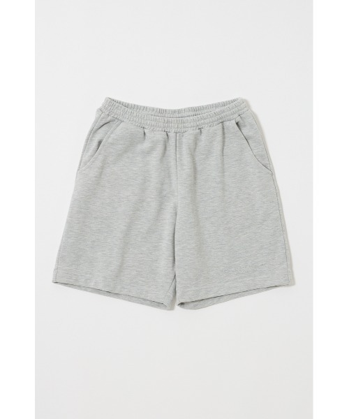 MOUSSY（マウジー）の「EMBROIDERY SWEAT ショーツ（スウェットパンツ・レディース・杢グレー/ブラウン/ライトブラック・FREE）」の8枚目の写真