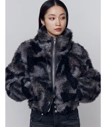 EMODA(エモダ)のシングルミニボアブルゾン(ブルゾン)