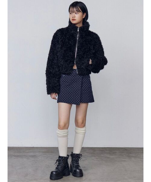 セール】シングルミニボアブルゾン（ブルゾン）｜EMODA（エモダ）の