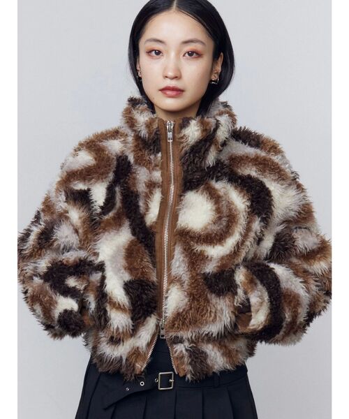 EMODA ブルゾンのみ スペイシーマークショートブルゾン[品番：MKSW0062012]｜EMODA