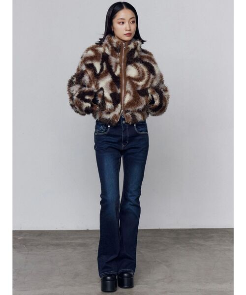 セール】シングルミニボアブルゾン（ブルゾン）｜EMODA（エモダ）の