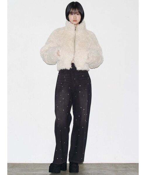 セール】シングルミニボアブルゾン（ブルゾン）｜EMODA（エモダ）の