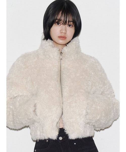 セール】シングルミニボアブルゾン（ブルゾン）｜EMODA（エモダ）の