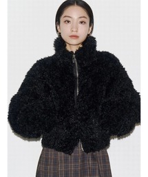 EMODA | シングルミニボアブルゾン(ブルゾン)