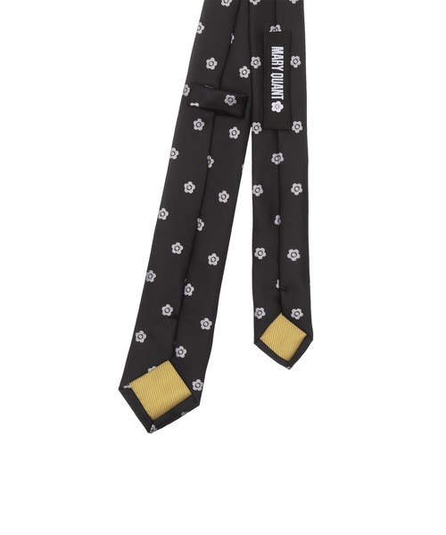 MARY QUANT（マリークワント）の「デイジーパターン ネクタイ（付け襟・レディース・ブラック・FREE）」の3枚目の写真