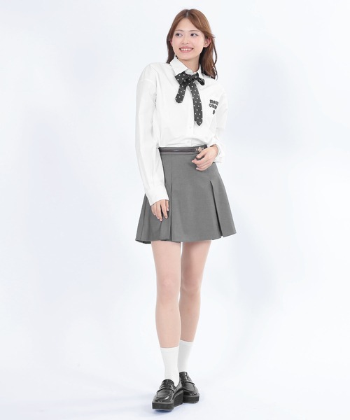 MARY QUANT（マリークワント）の「デイジーパターン ネクタイ（付け襟・レディース・ブラック・FREE）」の7枚目の写真