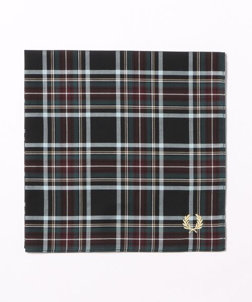 FRED PERRY】HANDKERCHIEF F20007（ハンカチ/ハンドタオル）｜FRED