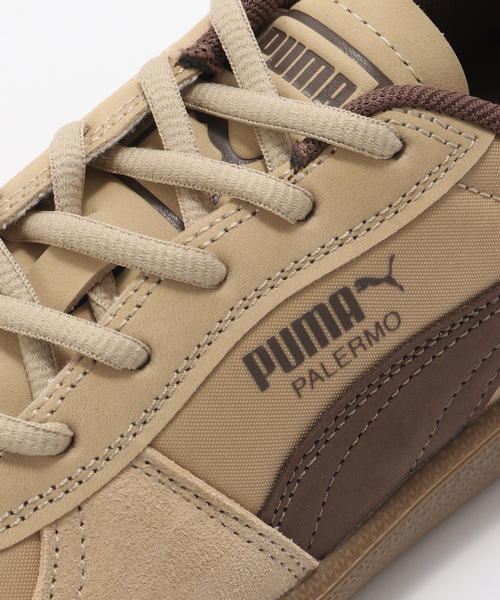 PUMA(プーマ)の「【PUMA / プーマ】PALERMO POP 403257:スニーカー(スニーカー・レディース・チャコールグレー/ベージュ・23cm/23.5cm/24cm/24.5cm/25cm)」の3枚目の写真